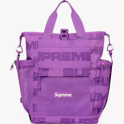 Supreme Utility Zip Tote Bag Purple (FW21) - SOLE SERIOUSS (1)