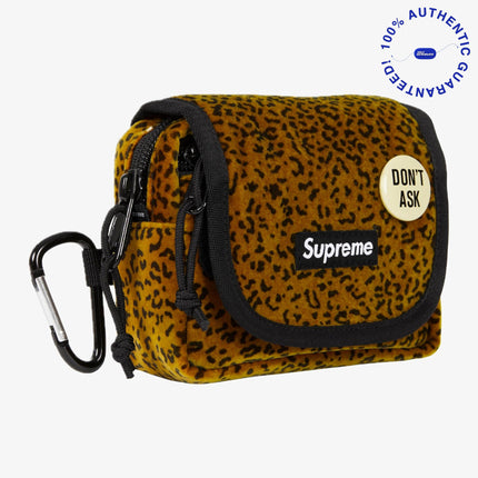 Supreme Velvet Mini Pouch Tan Leopard (FW25) | SOLE SERIOUSS [2]