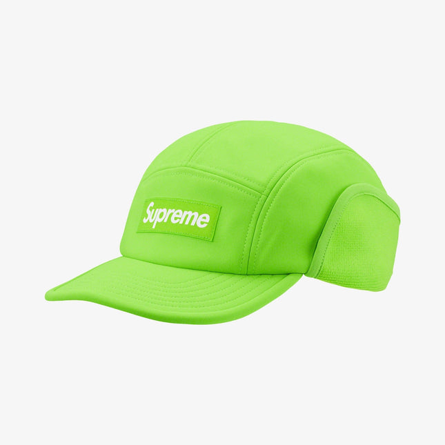 Supreme WINDSTOPPER Earflap Camp Cap Bright Green (FW21) - SOLE SERIOUSS (1)