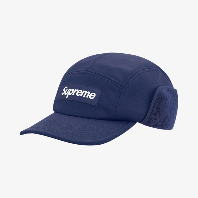 Supreme WINDSTOPPER Earflap Camp Cap Navy (FW21) - SOLE SERIOUSS (1)