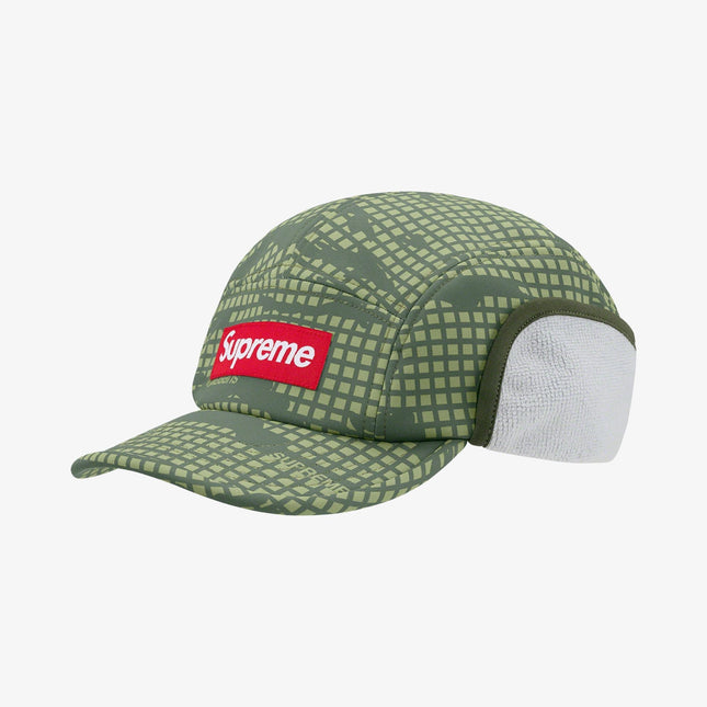 Supreme WINDSTOPPER Earflap Camp Cap Olive Grid Camo (FW21) - SOLE SERIOUSS (1)