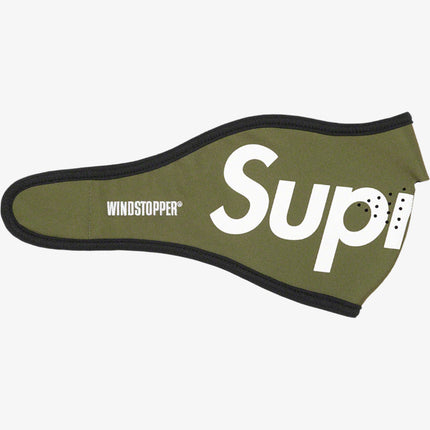 Supreme WINDSTOPPER Face Mask Dark Olive (FW22) - SOLE SERIOUSS (2)