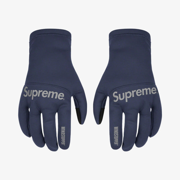 Supreme WINDSTOPPER Gloves Navy (FW21) – SOLE SERIOUSS