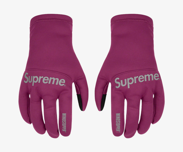 Supreme WINDSTOPPER Gloves Purple (FW21) – SOLE SERIOUSS 