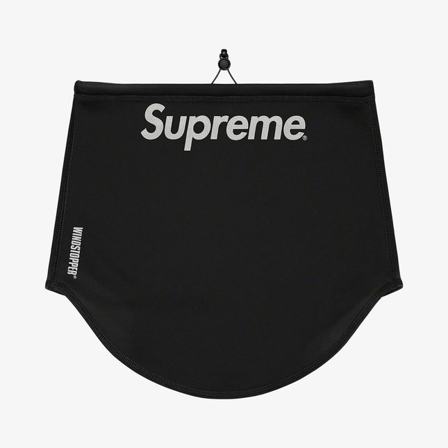 Supreme WINDSTOPPER Neck Gaiter Black (FW21) - SOLE SERIOUSS (1)