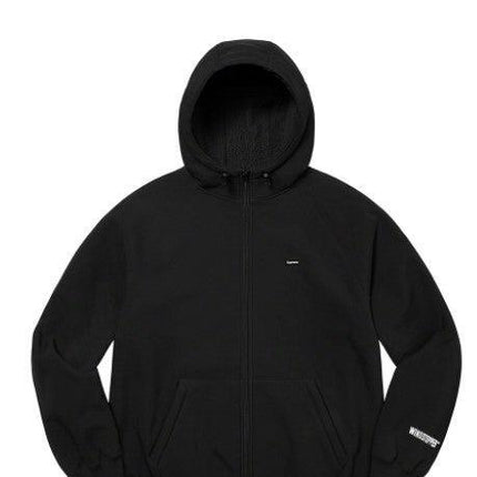 Supreme WINDSTOPPER Zip-Up Hooded Sweatshirt Black FW21 - SOLE SERIOUSS (1)