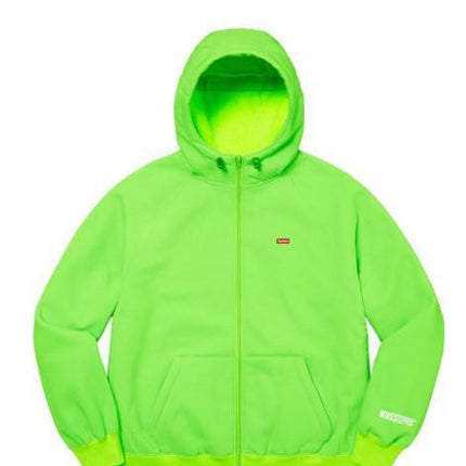 Supreme WINDSTOPPER Zip-Up Hooded Sweatshirt Bright Green FW21 - SOLE SERIOUSS (1)