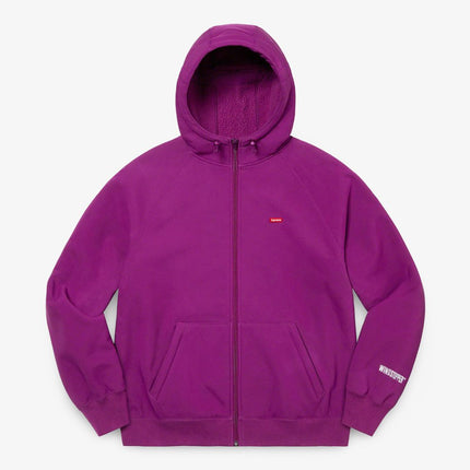 Supreme WINDSTOPPER Zip-Up Hooded Sweatshirt Purple (FW21) - SOLE SERIOUSS (1)