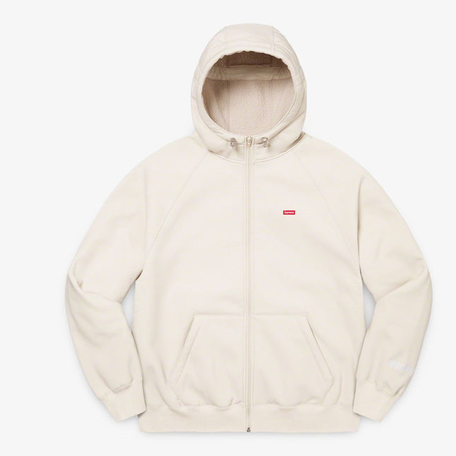 Supreme WINDSTOPPER Zip-Up Hooded Sweatshirt Stone (FW21) - SOLE SERIOUSS (1)