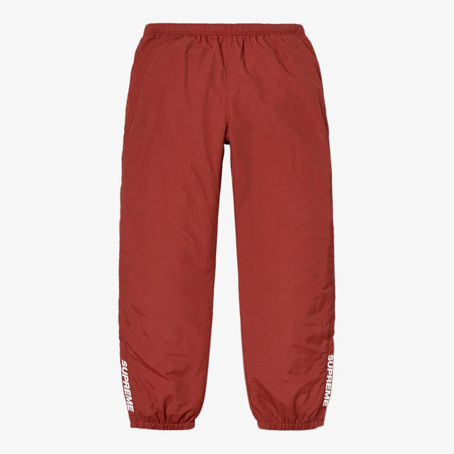 Supreme Warm Up Pant Dark Rust (FW18) - SOLE SERIOUSS (1)