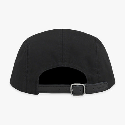 Supreme Washed Chino Twill Camp Cap Black (FW23) - SOLE SERIOUSS (2)