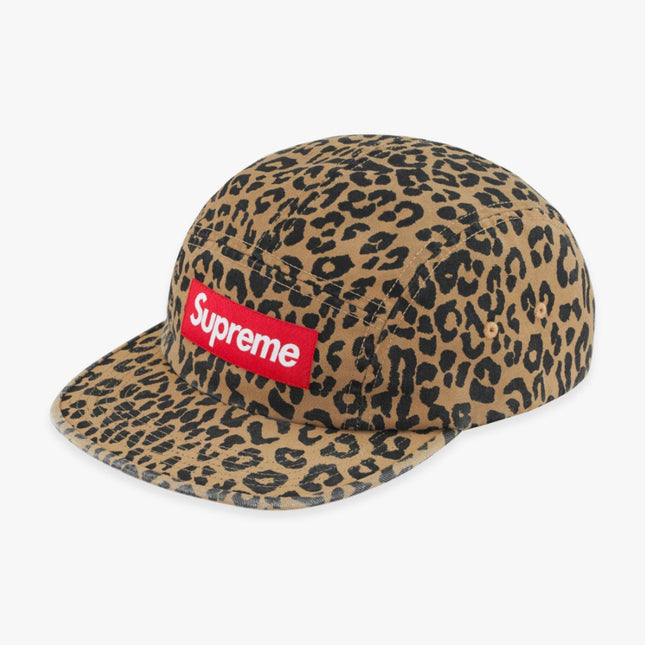 Supreme Washed Chino Twill Camp Cap Leopard (FW23) - SOLE SERIOUSS (1)