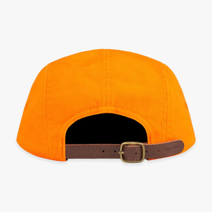 Supreme Washed Chino Twill Camp Cap Light Orange (FW23) - SOLE SERIOUSS (2)