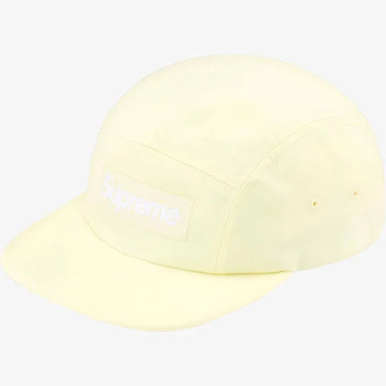 Supreme 'Washed Chino Twill' Camp Cap Light Yellow (SS24) - SOLE SERIOUSS (1)