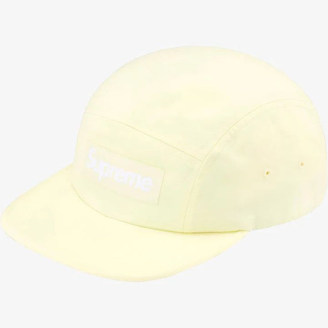 Supreme 'Washed Chino Twill' Camp Cap Light Yellow (SS24) - SOLE SERIOUSS (1)