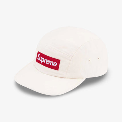 Supreme 'Washed Chino Twill' Camp Cap Natural (SS24) - SOLE SERIOUSS (1)