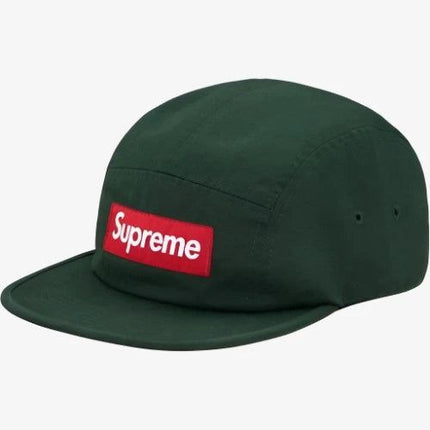 Supreme 'Washed Chino Twill' Camp Cap Pine Green (FW17) - SOLE SERIOUSS (1)