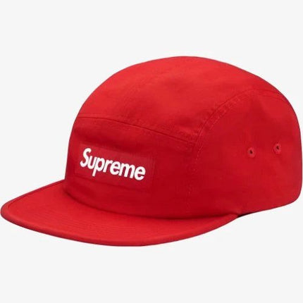 Supreme 'Washed Chino Twill' Camp Cap Red (FW17) - SOLE SERIOUSS (1)