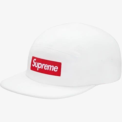 Supreme 'Washed Chino Twill' Camp Cap White (FW17) - SOLE SERIOUSS (1)