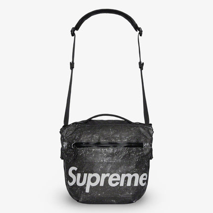 Supreme Waterproof Reflective Speckled Shoulder Bag Black (FW20) - SOLE SERIOUSS (1)