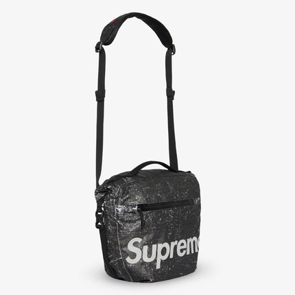 Supreme Waterproof Reflective Speckled Shoulder Bag Black (FW20) - SOLE SERIOUSS (3)