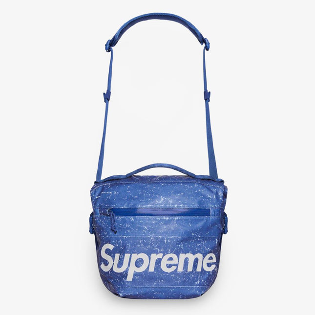 Supreme Waterproof Reflective Speckled Shoulder Bag Royal (FW20) - SOLE SERIOUSS (1)