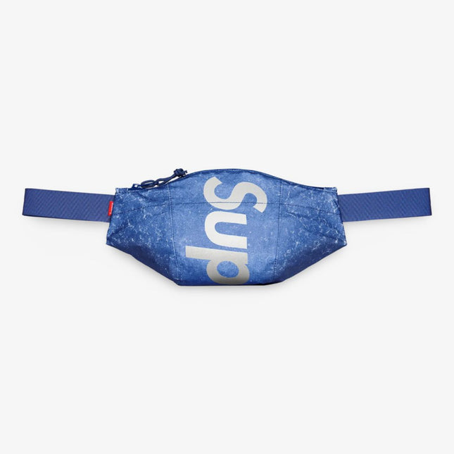 Supreme Waterproof Reflective Speckled Waist Bag Royal (FW20) - SOLE SERIOUSS (1)