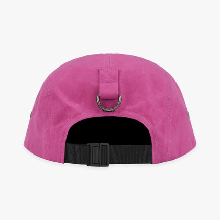 Supreme Waxed Cotton Camp Cap Magenta (FW23) - SOLE SERIOUSS (2)