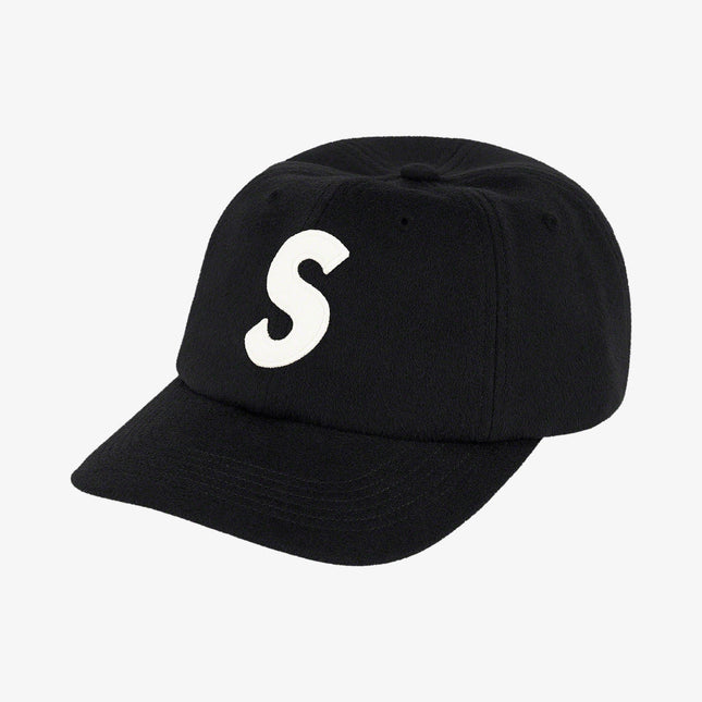 Supreme Wool 6-Panel 'S Logo' Black (FW21) - SOLE SERIOUSS (1)