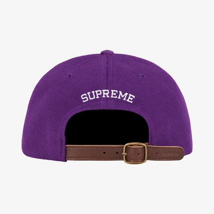 Supreme Wool 6-Panel 'S Logo' Purple (FW21) - SOLE SERIOUSS (2)