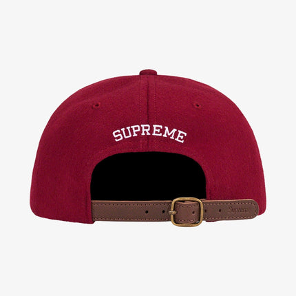 Supreme Wool 6-Panel 'S Logo' Red FW21 - SOLE SERIOUSS (2)