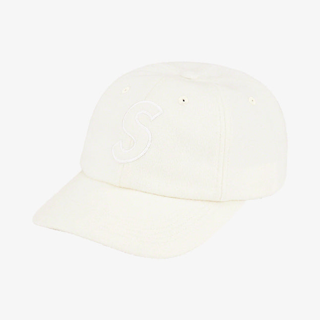 Supreme Wool 6-Panel 'S Logo' White (FW21) - SOLE SERIOUSS (1)