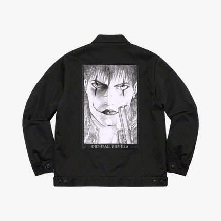 Supreme Work Jacket 'The Crow' Black (FW21) - SOLE SERIOUSS (1)