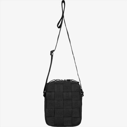 Supreme Woven Shoulder Bag Black (SS24) - SOLE SERIOUSS (1)