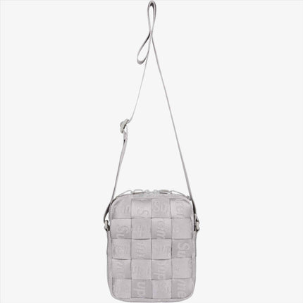 Supreme Woven Shoulder Bag Grey (SS24) - SOLE SERIOUSS (1)