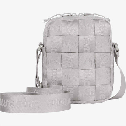 Supreme Woven Shoulder Bag Grey (SS24) - SOLE SERIOUSS (2)