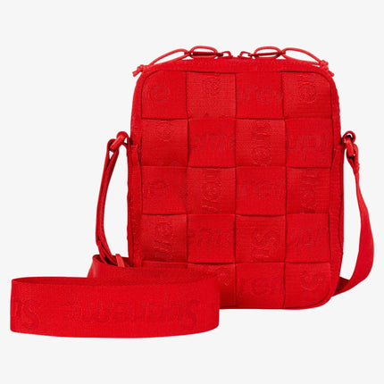 Supreme Woven Shoulder Bag Red (SS23) - SOLE SERIOUSS (2)