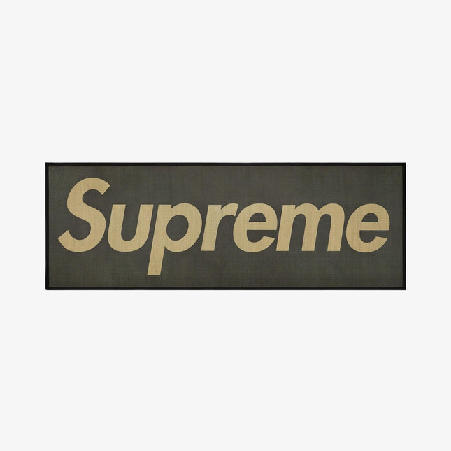 Supreme Woven Straw Mat Black SS20 - Atelier-lumieres Cheap Sneakers Sales Online (1)