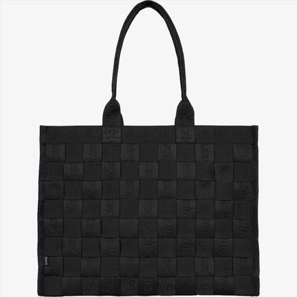 Supreme Woven Tote Black (SS24) - SOLE SERIOUSS (3)