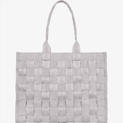 Supreme Woven Tote Grey (SS24) - SOLE SERIOUSS (1)