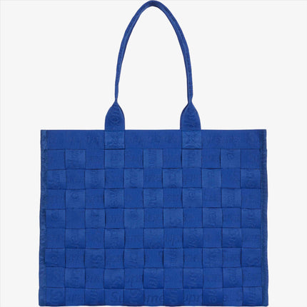 Supreme Woven Tote Navy (SS24) - SOLE SERIOUSS (1)