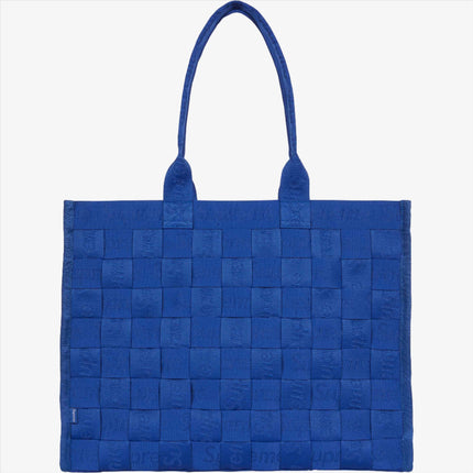 Supreme Woven Tote Navy (SS24) - SOLE SERIOUSS (3)