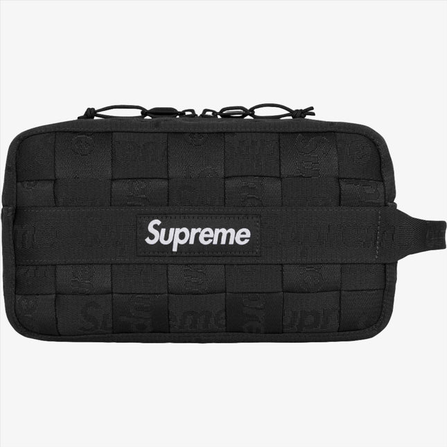 Supreme Woven Utility Bag Black (SS24) - SOLE SERIOUSS (1)