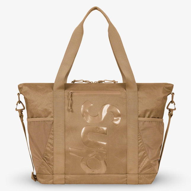 Supreme Zip Tote Bag Tan (SS21) - SOLE SERIOUSS (1)