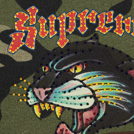 Supreme Zip Up Hooded Sweatshirt 'Panther' Woodland Camo (SS21) - SOLE SERIOUSS (3)