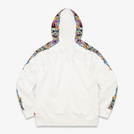 Supreme Zip Up Hooded Sweatshirt 'Skulls' White (FW22) - SOLE SERIOUSS (2)