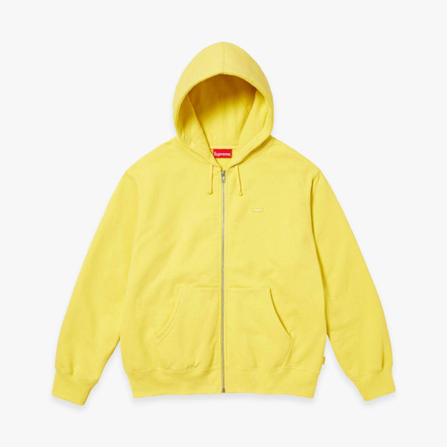 Supreme Zip Up Hooded Sweatshirt 'Small Box' Acid Yellow FW23 - Atelier-lumieres Cheap Sneakers Sales Online (1)
