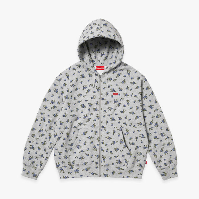 Supreme Zip Up Hooded Sweatshirt 'Small Box' Flowers FW23 - Atelier-lumieres Cheap Sneakers Sales Online (1)