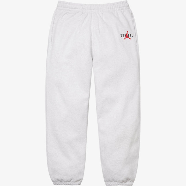 Supreme x Air Jordan Sweatpant Ash Grey (FW24) | SOLE SERIOUSS [1]