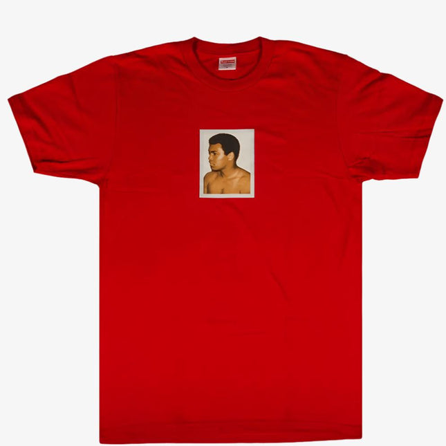 Supreme x Andy Warhol Tee 'Muhammad Ali' Red (SS16) - SOLE SERIOUSS (1)